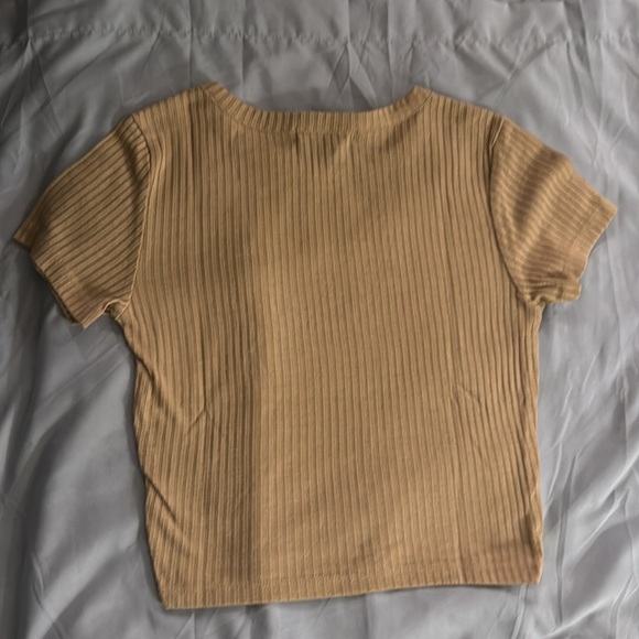 NEW with tag soft stretchy tan top. - Picture 3 of 3